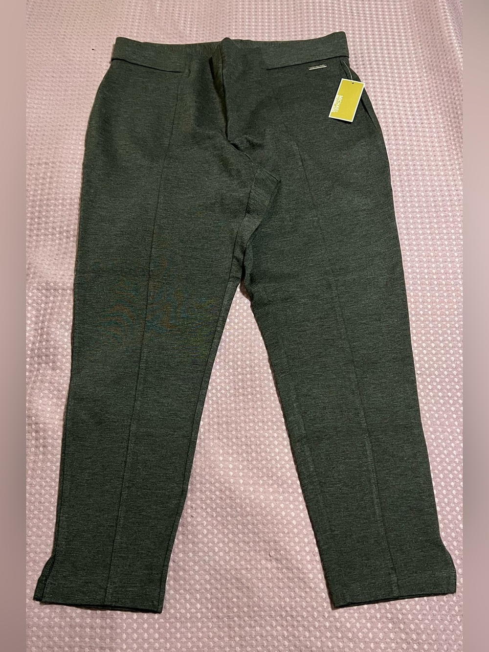 Michael Kors Charcoal Knit Pull-On Pants
